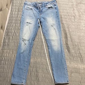 Distressed Jegging by American eagle